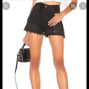 Agolde Jaden High Rise Shorts in Clash